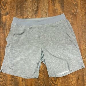 Lululemon T.H.E. Shorts Men’s XXL Grey 9” Inseam Liner-less